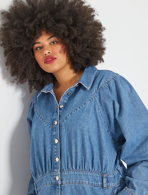 Vestido vaquero - AZUL - Kiabi - 25.00€
