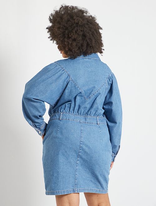 Vestido vaquero - AZUL - Kiabi - 25.00€