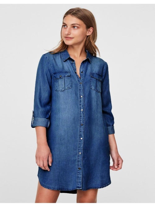 Vestido vaquero corto Vero Moda - Kiabi Vestido vaquero corto Vero Moda - Kiabi