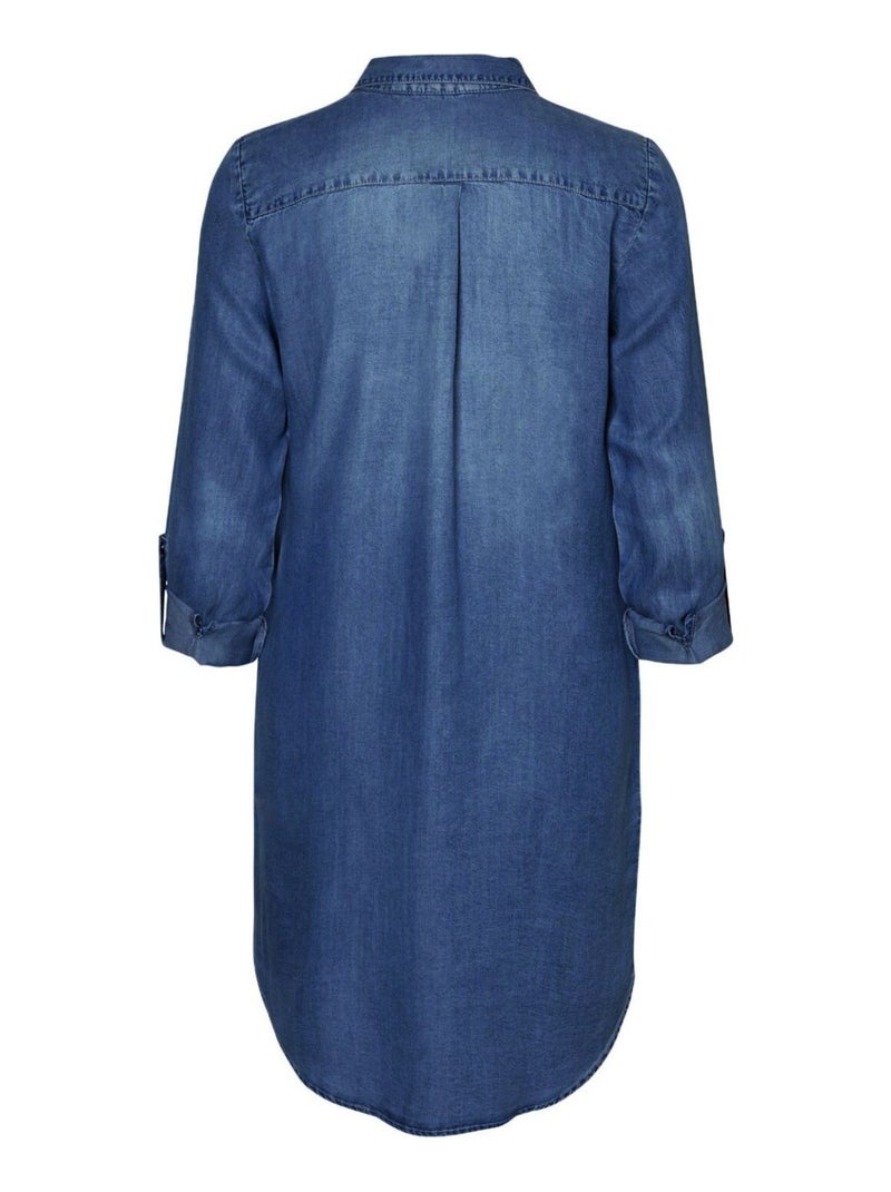 Vestido vaquero corto Vero Moda Azul - Kiabi