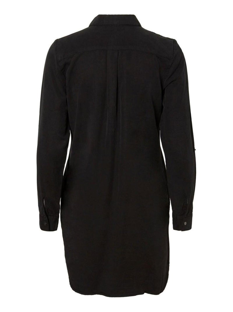 Vestido vaquero corto Vero Moda Negro Negro - Kiabi