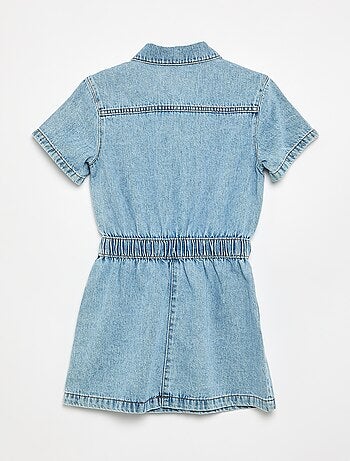Vestido vaquero de corte camisero