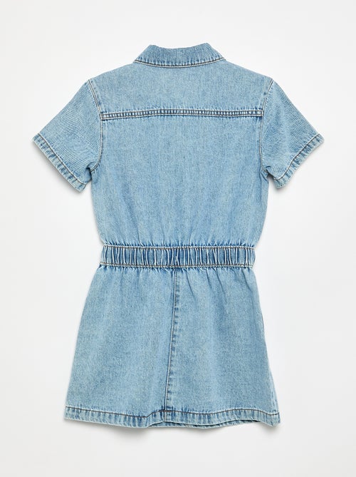 Vestido vaquero de corte camisero - Kiabi Vestido vaquero de corte camisero - Kiabi
