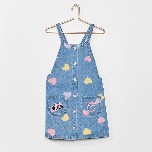 Vestido vaquero 'Disney' Niña 3-12 años - AZUL - Kiabi - 15,00€