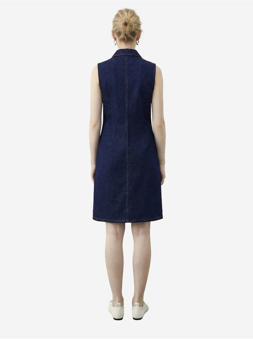 Vestido vaquero midi con cuello de camisa y bolsillo lucci - Kiabi Vestido vaquero midi con cuello de camisa y bolsillo lucci - Kiabi