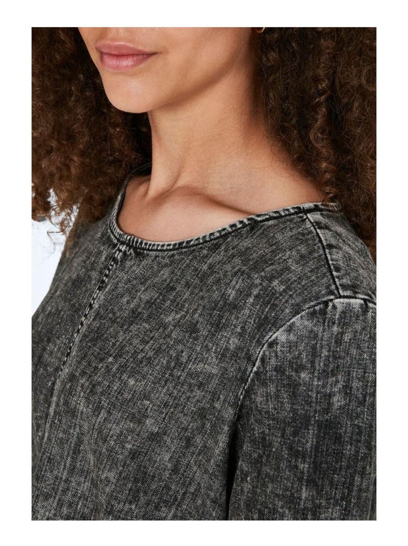 Vestido vaquero Noisy May Gris - Kiabi