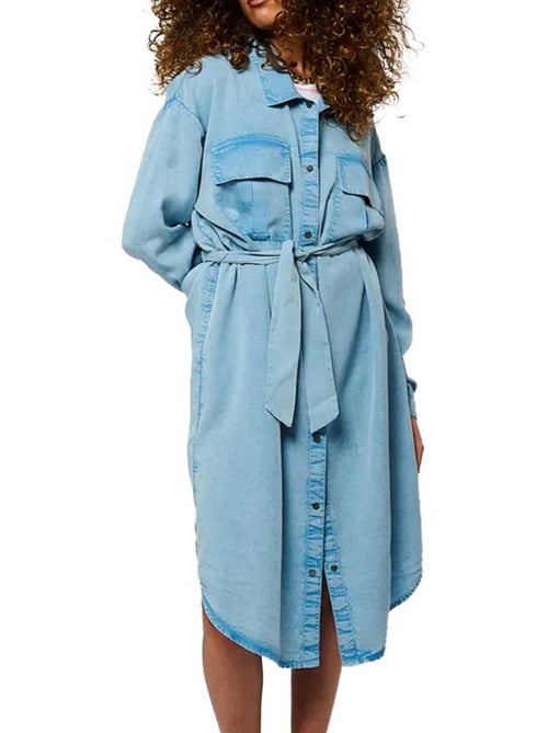 Vestido vaquero para mujer Kaporal - Kiabi