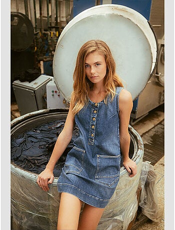 Vestido vaquero recto MARIBOU