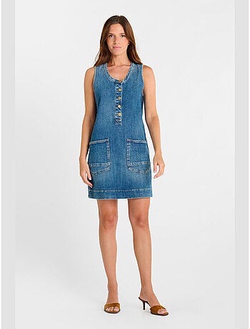 Vestido vaquero recto MARIBOU