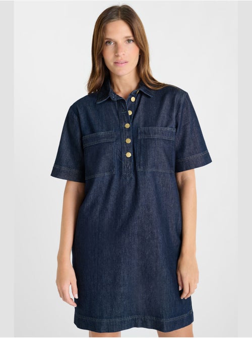 Vestido vaquero recto MERCURY - Kiabi Vestido vaquero recto MERCURY - Kiabi