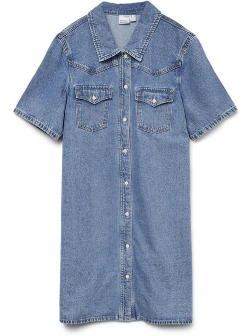 Vestido vaquero vero moda para mujer - Kiabi Vestido vaquero vero moda para mujer - Kiabi