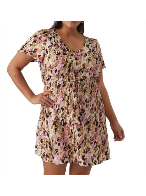 Vestido Vero Moda con Estampado para Mujer - Kiabi Vestido Vero Moda con Estampado para Mujer - Kiabi