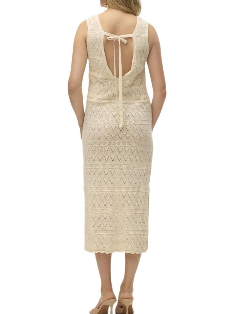 Vestido vero moda para mujer Beige - Kiabi