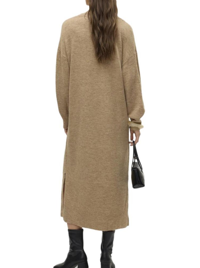 Vestido Vero Moda para Mujer Beige - Kiabi