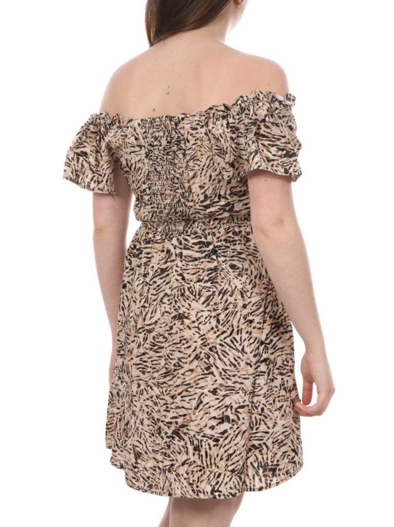 Vestido Vero Moda para Mujer Beige - Kiabi
