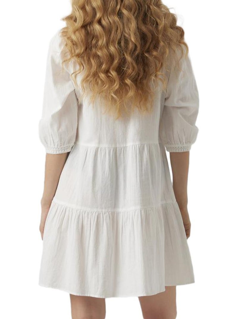 Vestido Vero Moda para Mujer Blanco - Kiabi