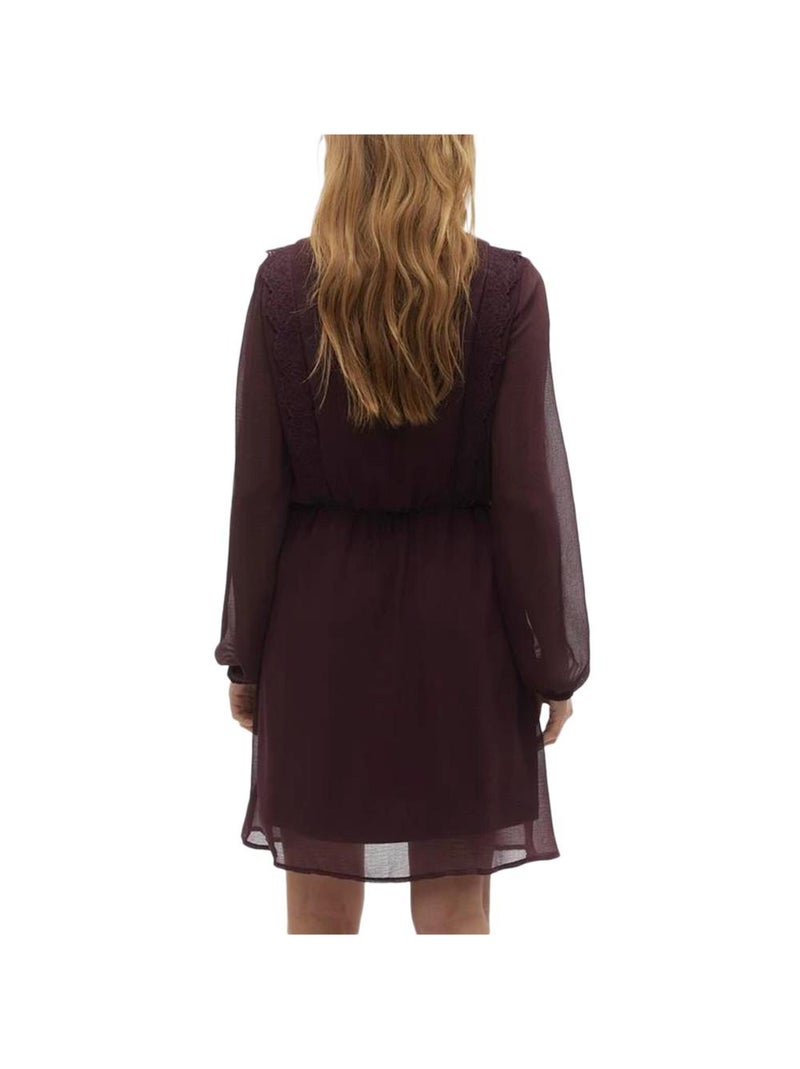 Vestido Vero Moda para Mujer Burdeos - Kiabi