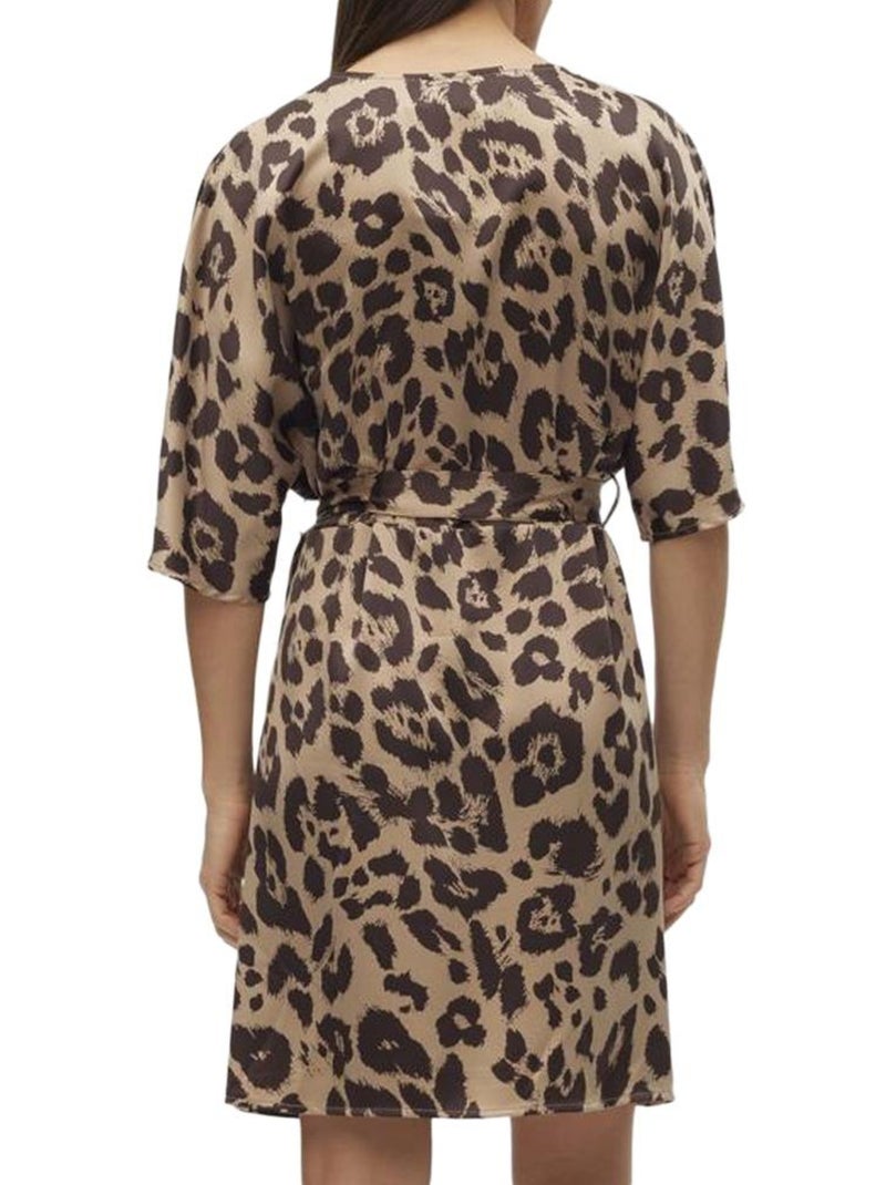 Vestido vero moda para mujer Marrón capuchino - Kiabi