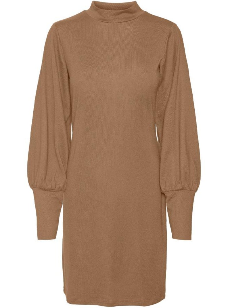 Vestido Vero Moda para Mujer Marrón capuchino - Kiabi