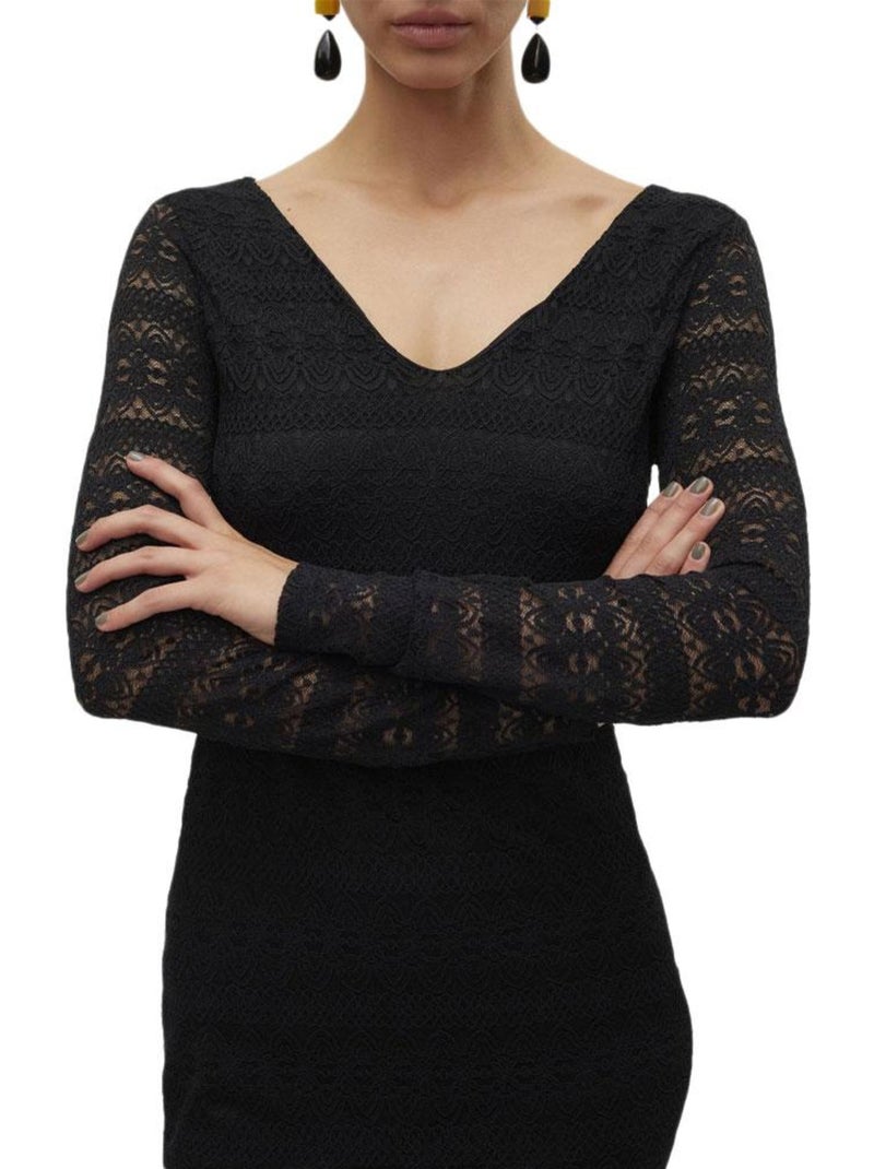 Vestido Vero Moda para Mujer Negro - Kiabi