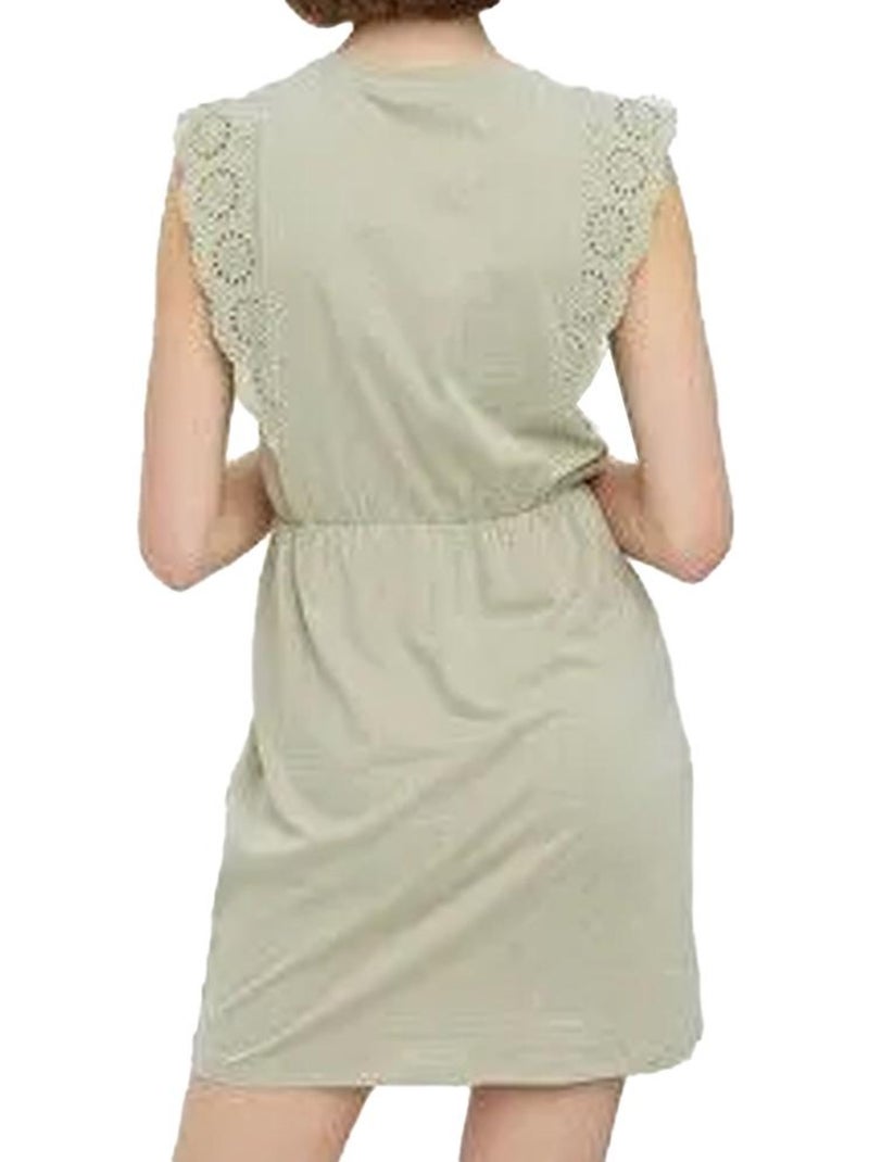 Vestido Vero Moda para Mujer Verde caqui claro - Kiabi