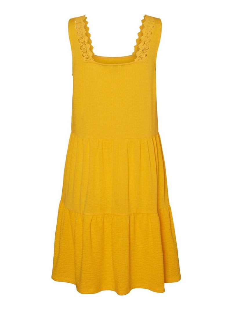 Vestidos cortos Vero Moda Amarillo - Kiabi