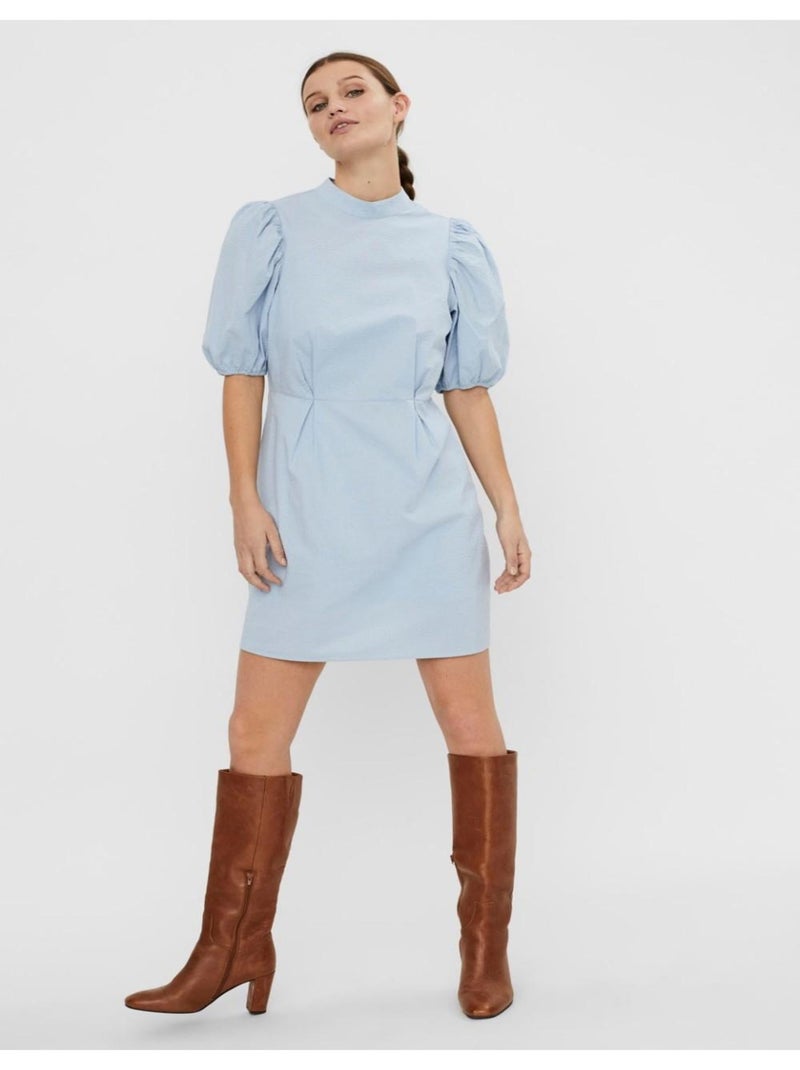 Vestidos cortos Vero Moda Azul cielo - Kiabi