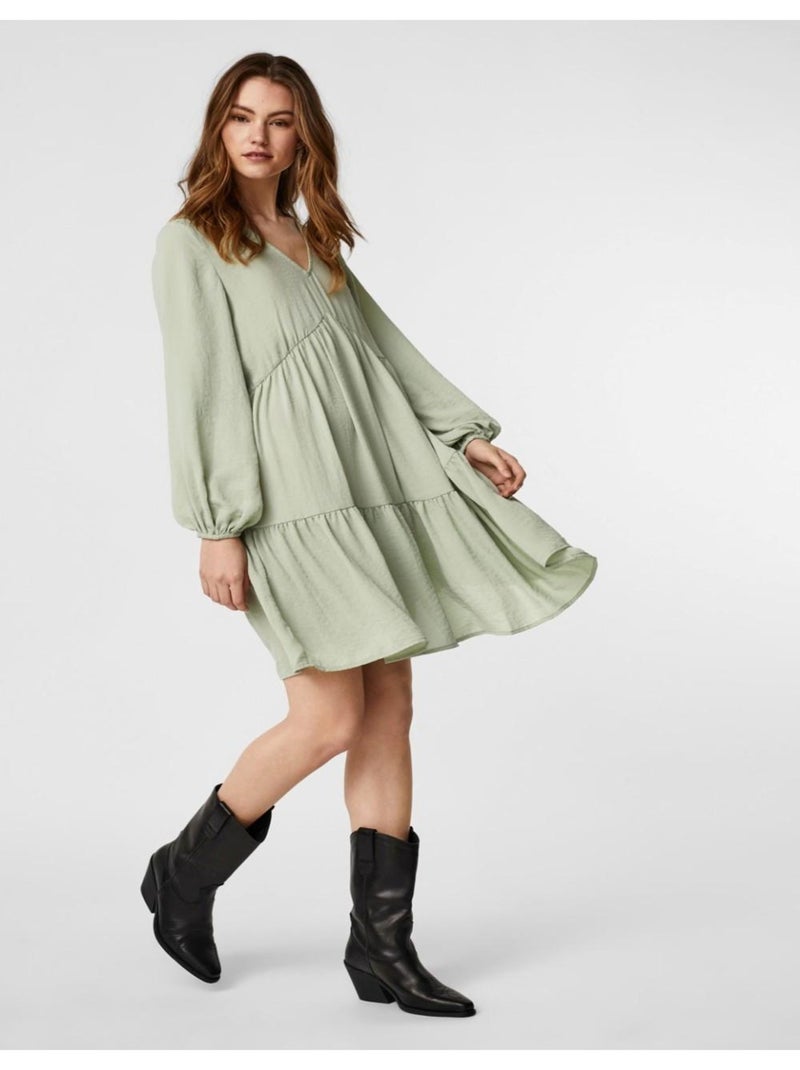 Vestidos cortos Vero Moda Verde - Kiabi