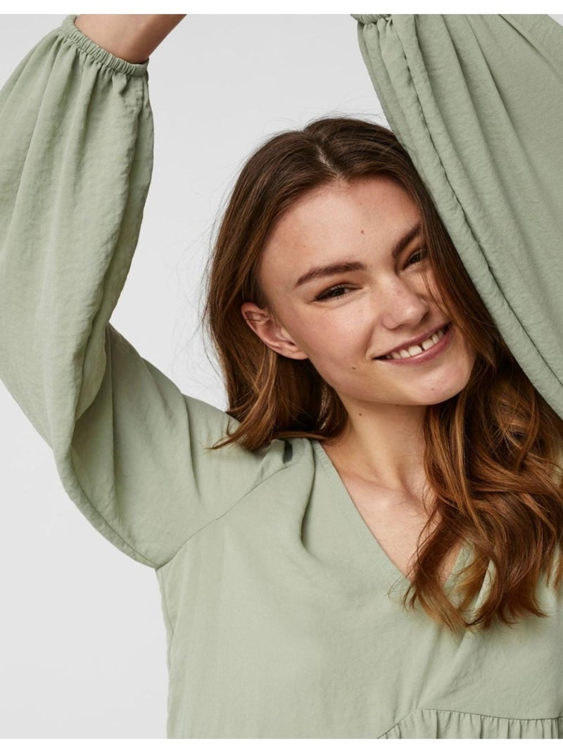 Vestidos cortos Vero Moda Verde - Kiabi
