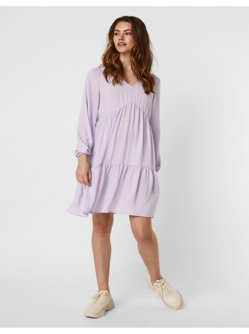 Vestidos cortos Vero Moda Violeta - Kiabi