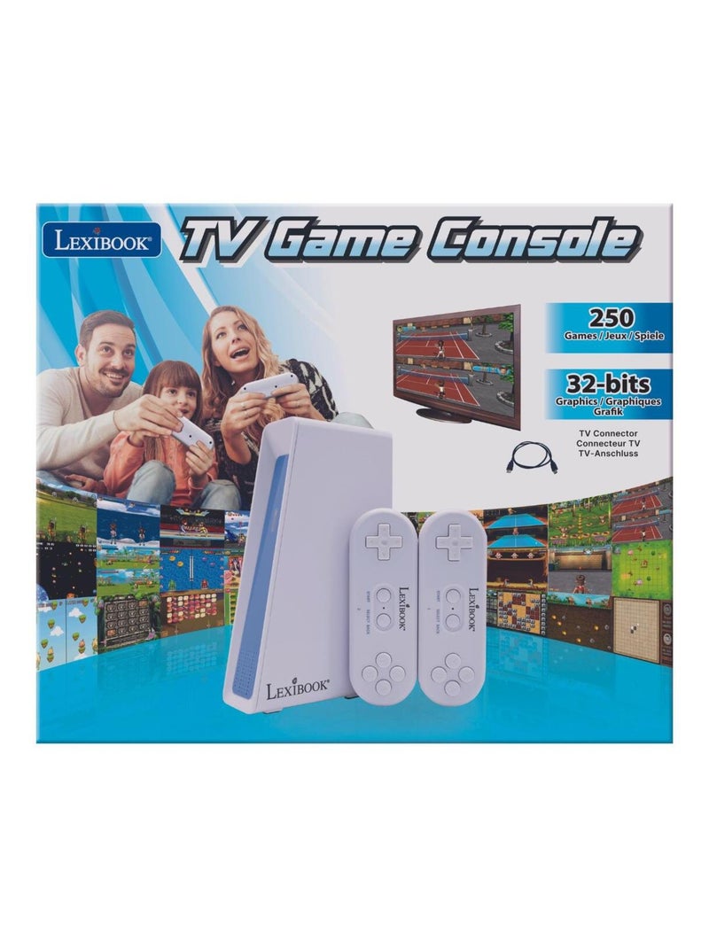 Videoconsola Motion TV plug n play con 250 juegos Blanco - Kiabi