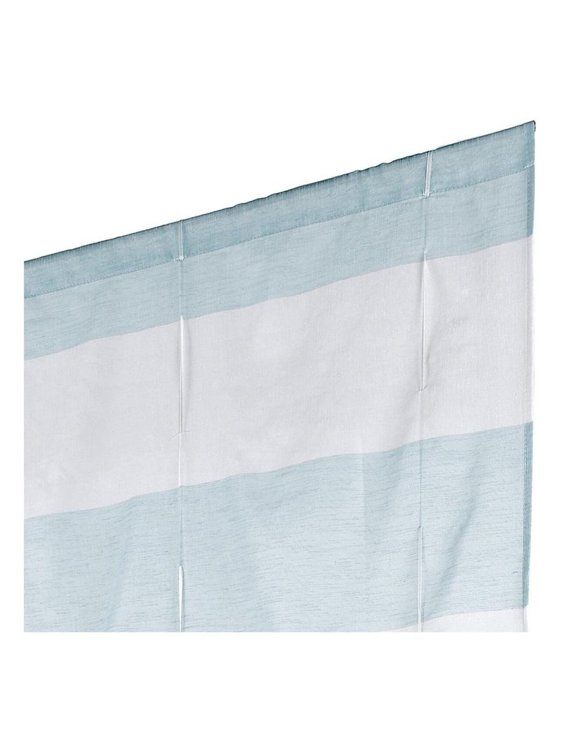 Vidriera derecha con rayas horizontales Azul cielo - Kiabi