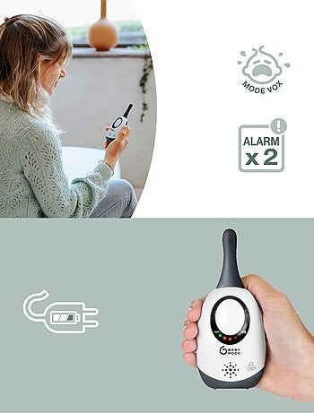 Vigilabebés con alcance de 300 m Simply Care «Babymoov»