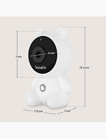 Vigilabebés con vídeo lionelo babyline 2.0 - wifi - audio bidireccional - visión nocturna