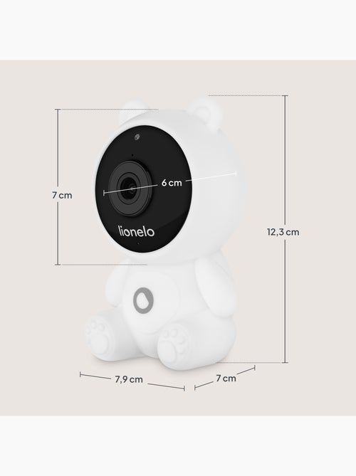 Vigilabebés con vídeo lionelo babyline 2.0 - wifi - audio bidireccional - visión nocturna - Kiabi Vigilabebés con vídeo lionelo babyline 2.0 - wifi - audio bidireccional - visión nocturna - Kiabi
