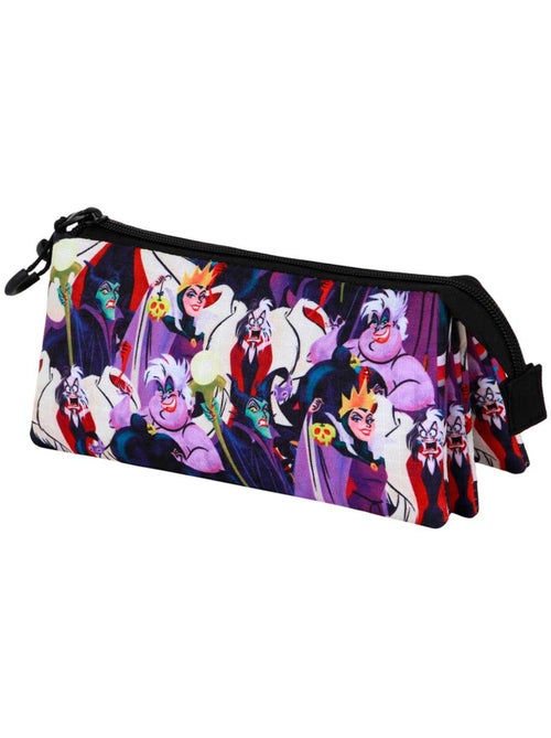 Villanas Disney Evil Estuche Portatodo Triple, Multicolor - Kiabi Villanas Disney Evil Estuche Portatodo Triple, Multicolor - Kiabi