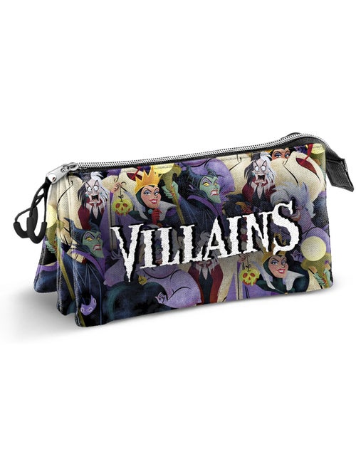 Villanas Disney Evil Estuche Portatodo Triple, Multicolor - Kiabi Villanas Disney Evil Estuche Portatodo Triple, Multicolor - Kiabi