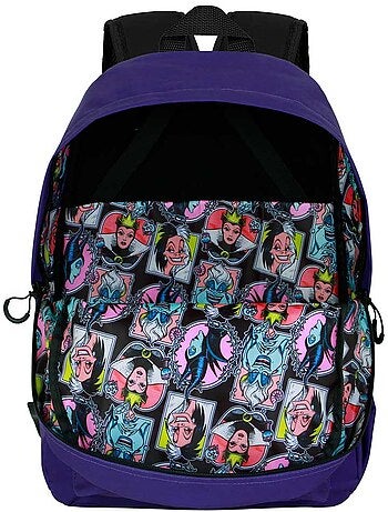 Villanas disney vil mochila block, morado