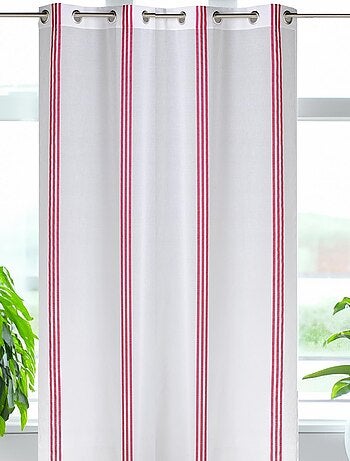 Visillo a rayas verticales