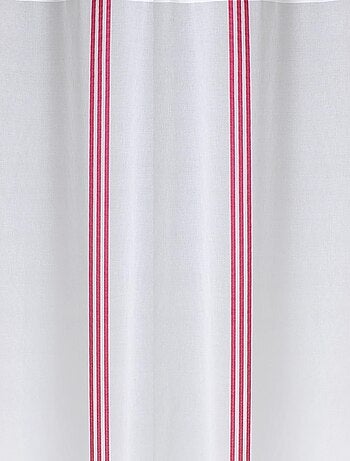 Visillo a rayas verticales