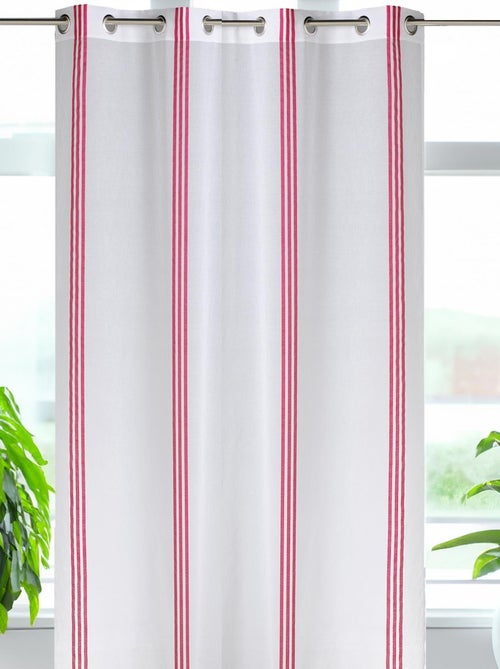 Visillo a rayas verticales - Kiabi