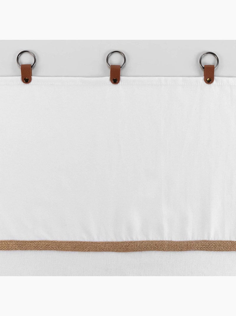 Visillo arenado espíritu loft Blanco - Kiabi
