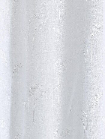 Visillo bordado de pampas