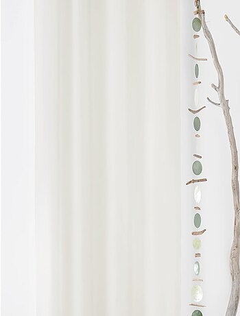 Visillo con Ojales de Tela Reciclada