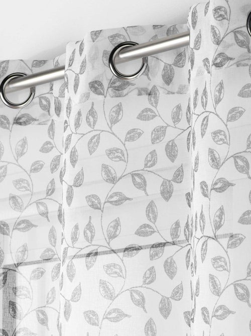 Visillo con ojales - Kiabi