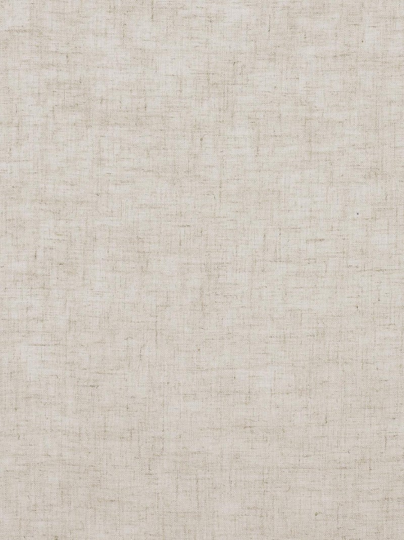 Visillo con Ojetes Efecto Lino Beige claro - Kiabi