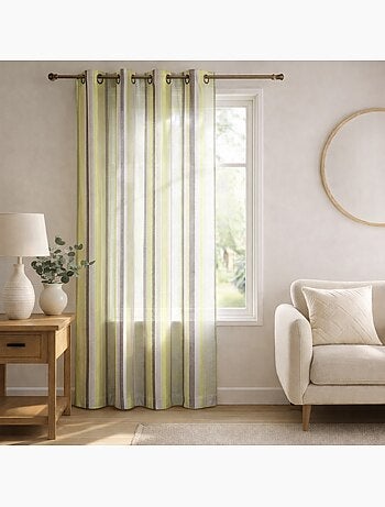 Visillo con Rayas Verticales