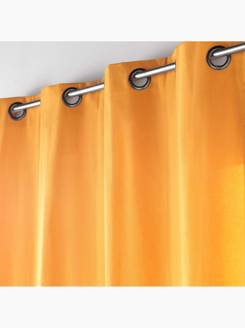 Visillo de decoración de poliéster/algodón reciclado Amarillo - Kiabi
