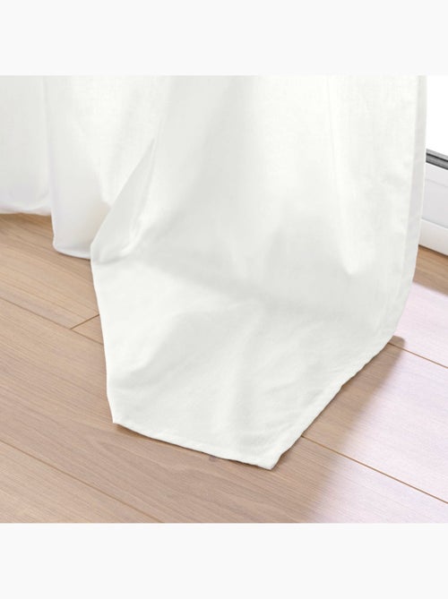 Visillo de decoración de poliéster/algodón reciclado - Kiabi