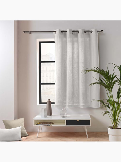 Visillo de decoración de poliéster/algodón reciclado - Kiabi